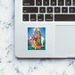Radha Krishna Sticker waterproof vinyl decal for laptop, bike, car & bottle