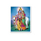Radha Krishna Sticker waterproof vinyl decal for laptop, bike, car & bottle