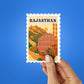Rajasthan Stamp Sticker