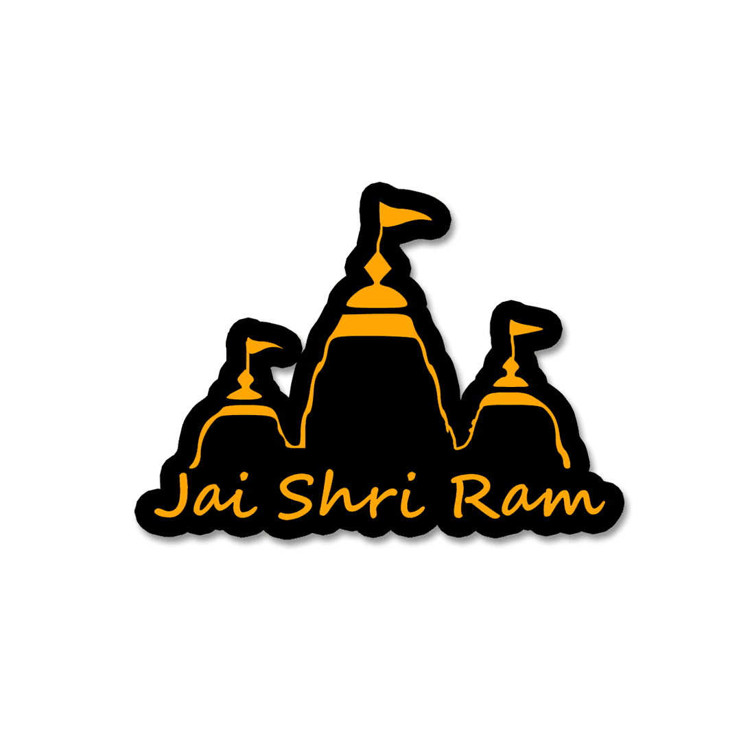 Ram Mandir Sticker - Stickers | STICK IT UP
