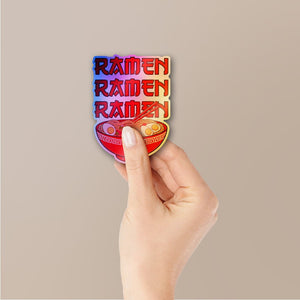 Ramen Holographic Stickers - Holographic stickers | STICK IT UP