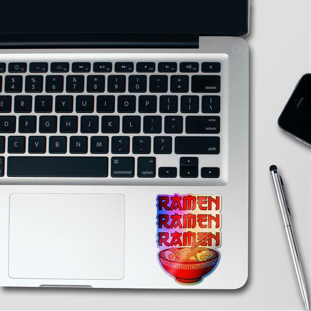Ramen Holographic Stickers - Holographic stickers | STICK IT UP