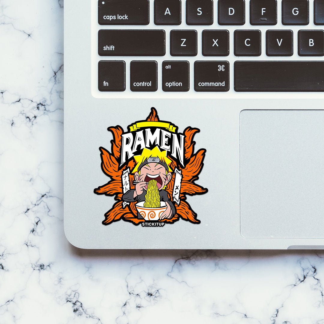 Ramen Naruto Sticker waterproof vinyl decal for laptop, bike, car & bottle
