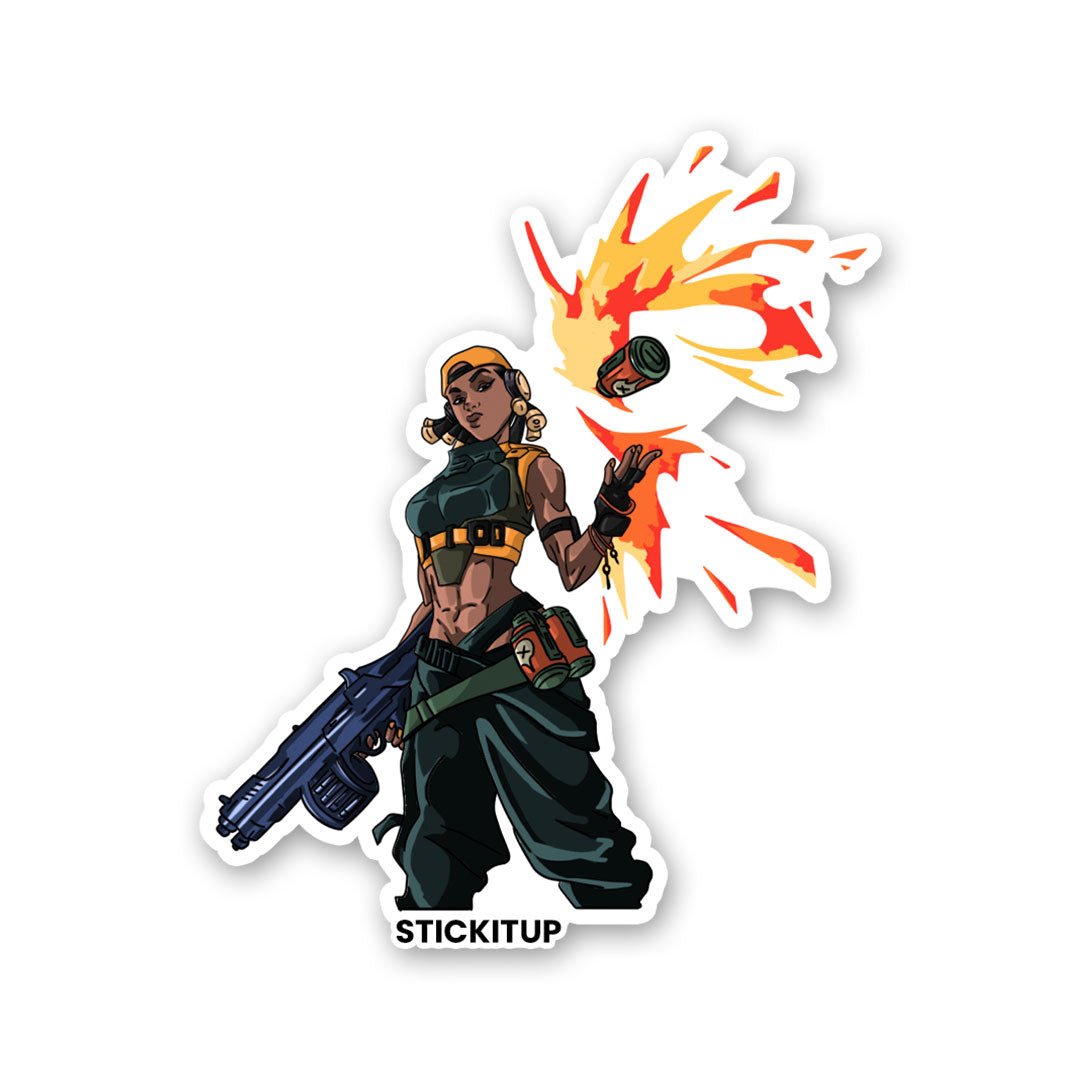 RAZE Sticker - Stickers | STICK IT UP