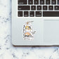 Reaching Foir Bigger Heights Sticker waterproof vinyl decal for laptop, bike, car & bottle