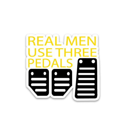 Real Men Bumper Sticker - STICK IT UP