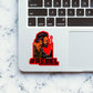 Rebel Sticker waterproof vinyl decal for laptop, bike, car & bottle