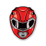 Red Ranger Sticker waterproof vinyl decal for laptop, bike, car & bottle