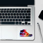 Red Retro High-Tops Holographic Stickers - Holographic stickers | STICK IT UP