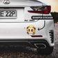 Rengoku Bumper Sticker waterproof vinyl decal for laptop, bike, car & bottle