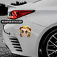 Rengoku Bumper Sticker waterproof vinyl decal for laptop, bike, car & bottle
