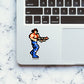 RETRO COMMANDO Sticker waterproof vinyl decal for laptop, bike, car & bottle