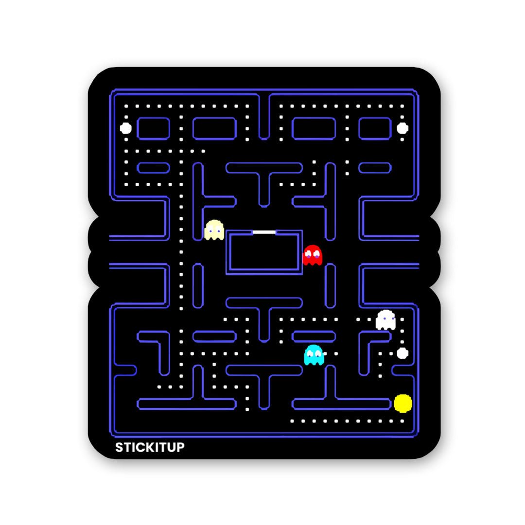Retro Game Sticker waterproof vinyl decal for laptop, bike, car & bottle