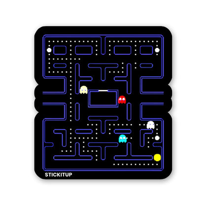 Retro Game Sticker waterproof vinyl decal for laptop, bike, car & bottle
