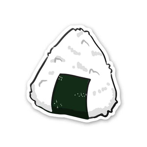 Rice Ball Sticker waterproof vinyl decal for laptop, bike, car & bottle