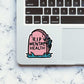 R.I.P Mental Health Sticker waterproof vinyl decal for laptop, bike, car & bottle
