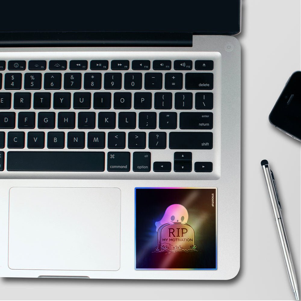 Rip Motivation Sticker Holographic Stickers waterproof vinyl decal for laptop, bike, car & bottle