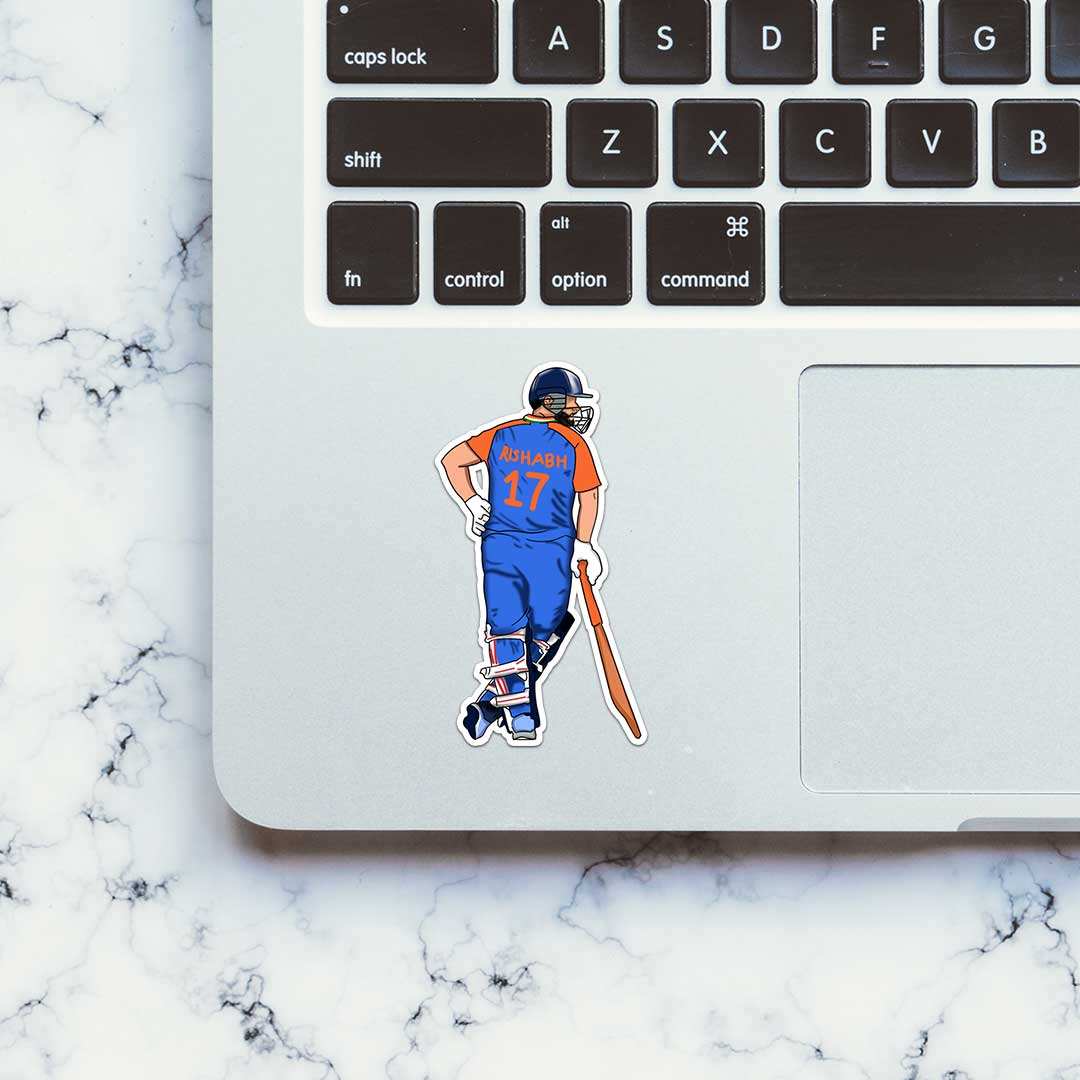 Rishabh Sticker waterproof vinyl decal for laptop, bike, car & bottle
