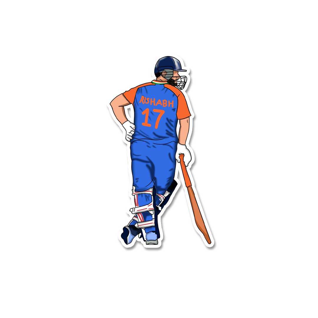 Rishabh Sticker waterproof vinyl decal for laptop, bike, car & bottle