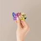 Road Trip Holographic Stickers waterproof vinyl decal for laptop, bike, car & bottle