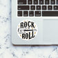 Rock And Roll Sticker waterproof vinyl decal for laptop, bike, car & bottle
