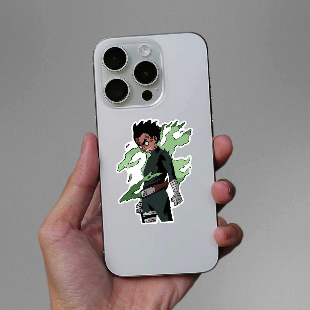 Rock Lee 8 Gates Sticker waterproof vinyl decal for laptop, bike, car & bottle