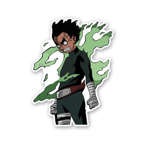 Rock Lee 8 Gates Sticker waterproof vinyl decal for laptop, bike, car & bottle