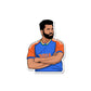 Rohit Sticker waterproof vinyl decal for laptop, bike, car & bottle