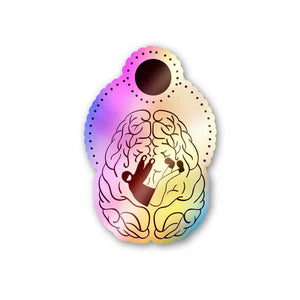 Rolling In The Deep Holographic Stickers waterproof vinyl decal for laptop, bike, car & bottle