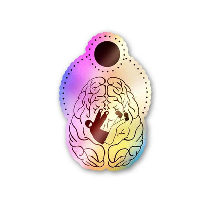 Rolling In The Deep Holographic Stickers waterproof vinyl decal for laptop, bike, car & bottle