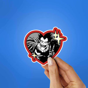 Ryuk Death Note Sticker waterproof vinyl decal for laptop, bike, car & bottle