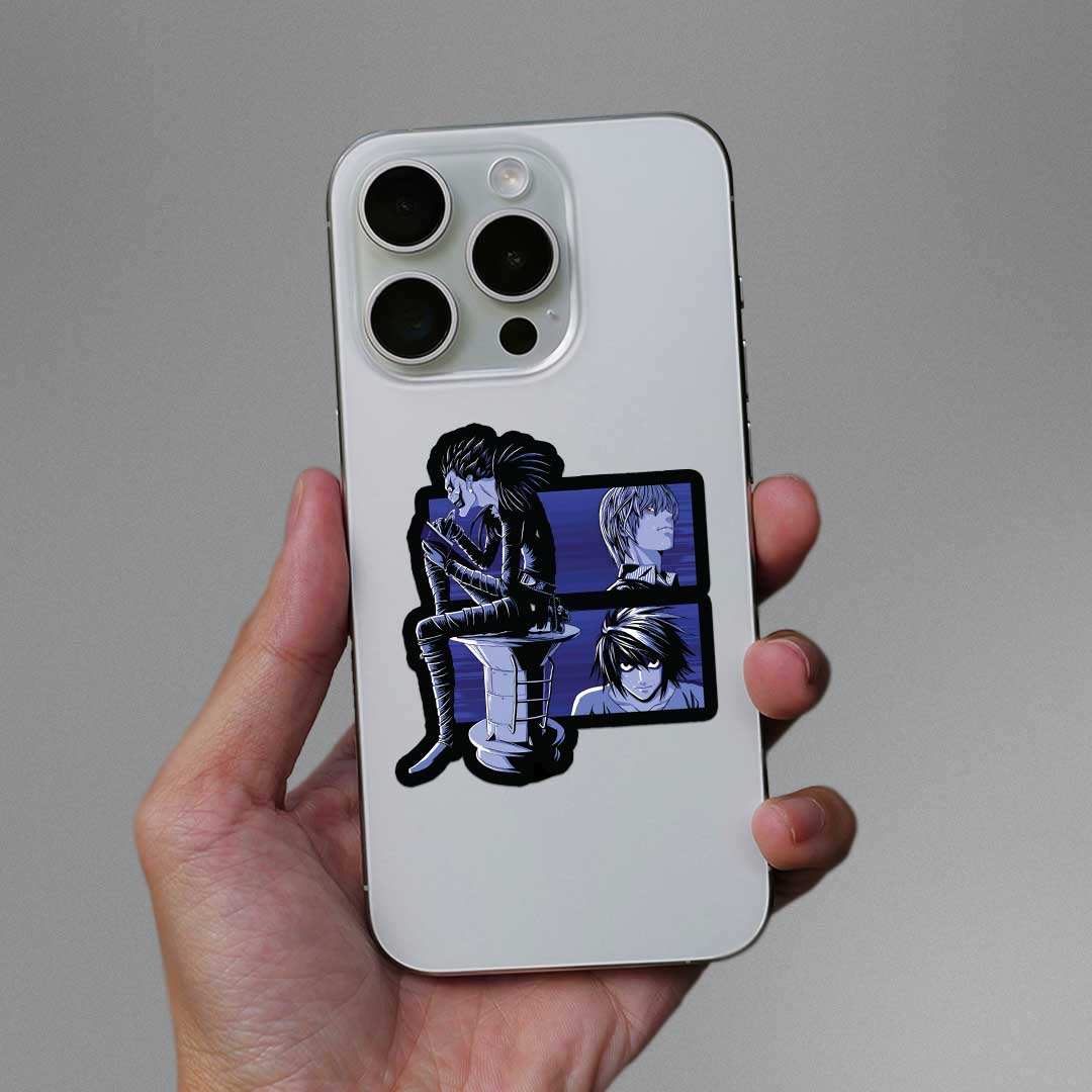 Ryuk Sticker waterproof vinyl decal for laptop, bike, car & bottle