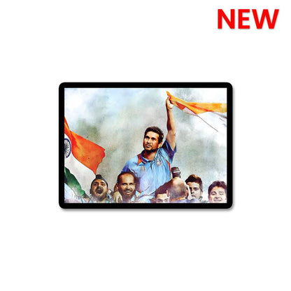 Sachin Sticker waterproof vinyl decal for laptop, bike, car & bottle