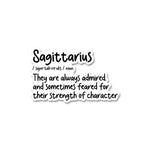 Sagittarius Sticker waterproof vinyl decal for laptop, bike, car & bottle