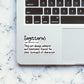 Sagittarius Sticker waterproof vinyl decal for laptop, bike, car & bottle