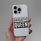 Sarcastic Queen Sticker waterproof vinyl decal for laptop, bike, car & bottle