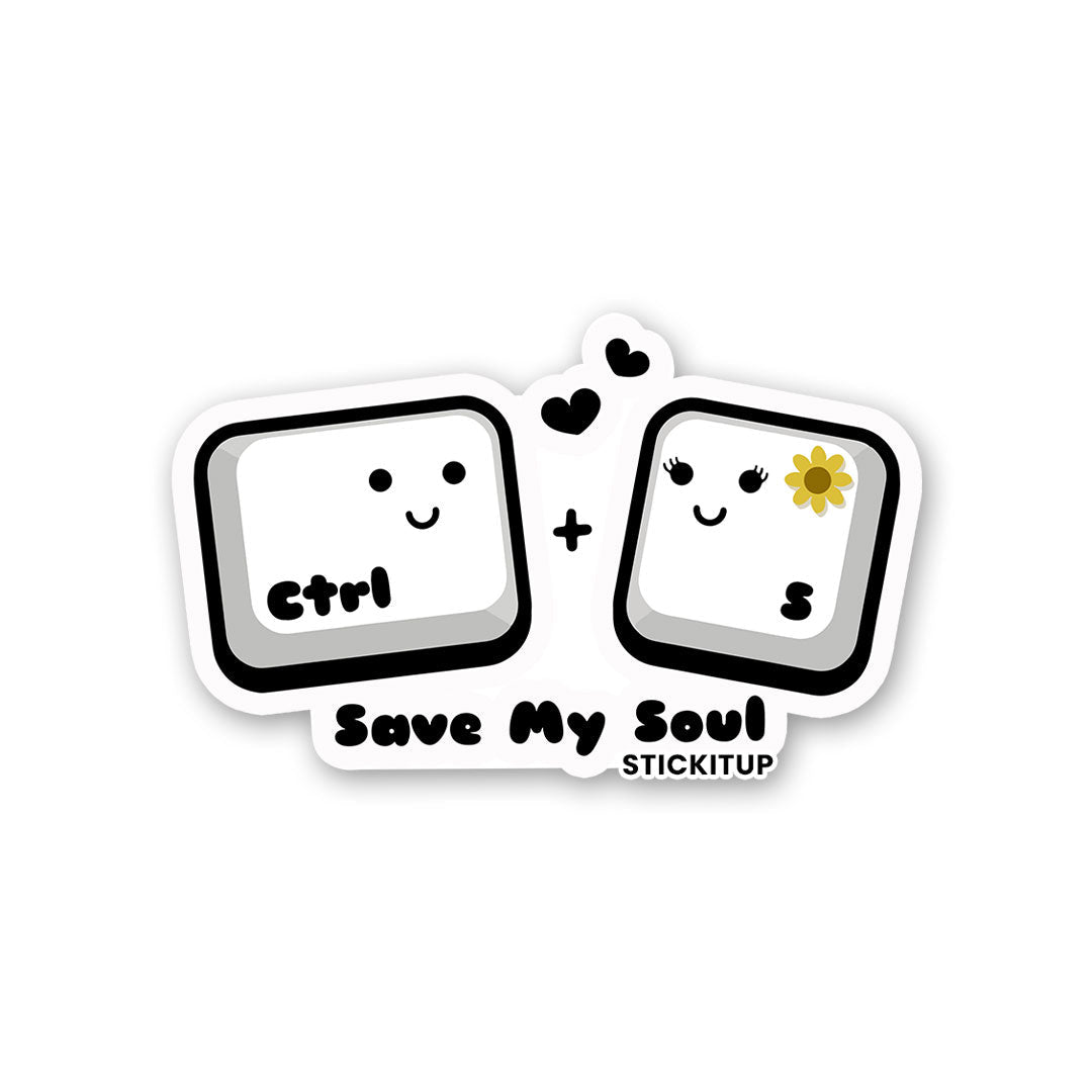 Save My Soul Sticker - Stickers | STICK IT UP