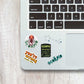 Scorpio Mini Sticker Sheet waterproof vinyl decal for laptop, bike, car & bottle