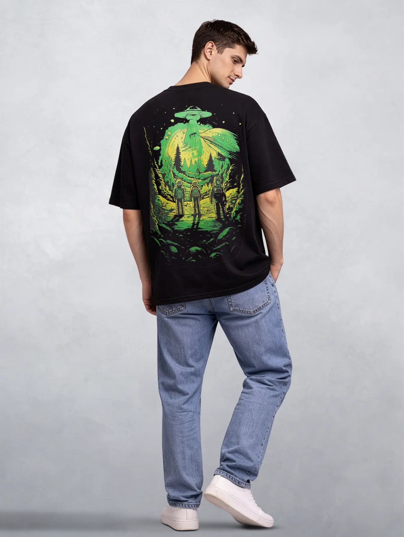 SECRET INVASION OVERSIZED T - SHIRT waterproof vinyl decal for laptop, bike, car & bottle