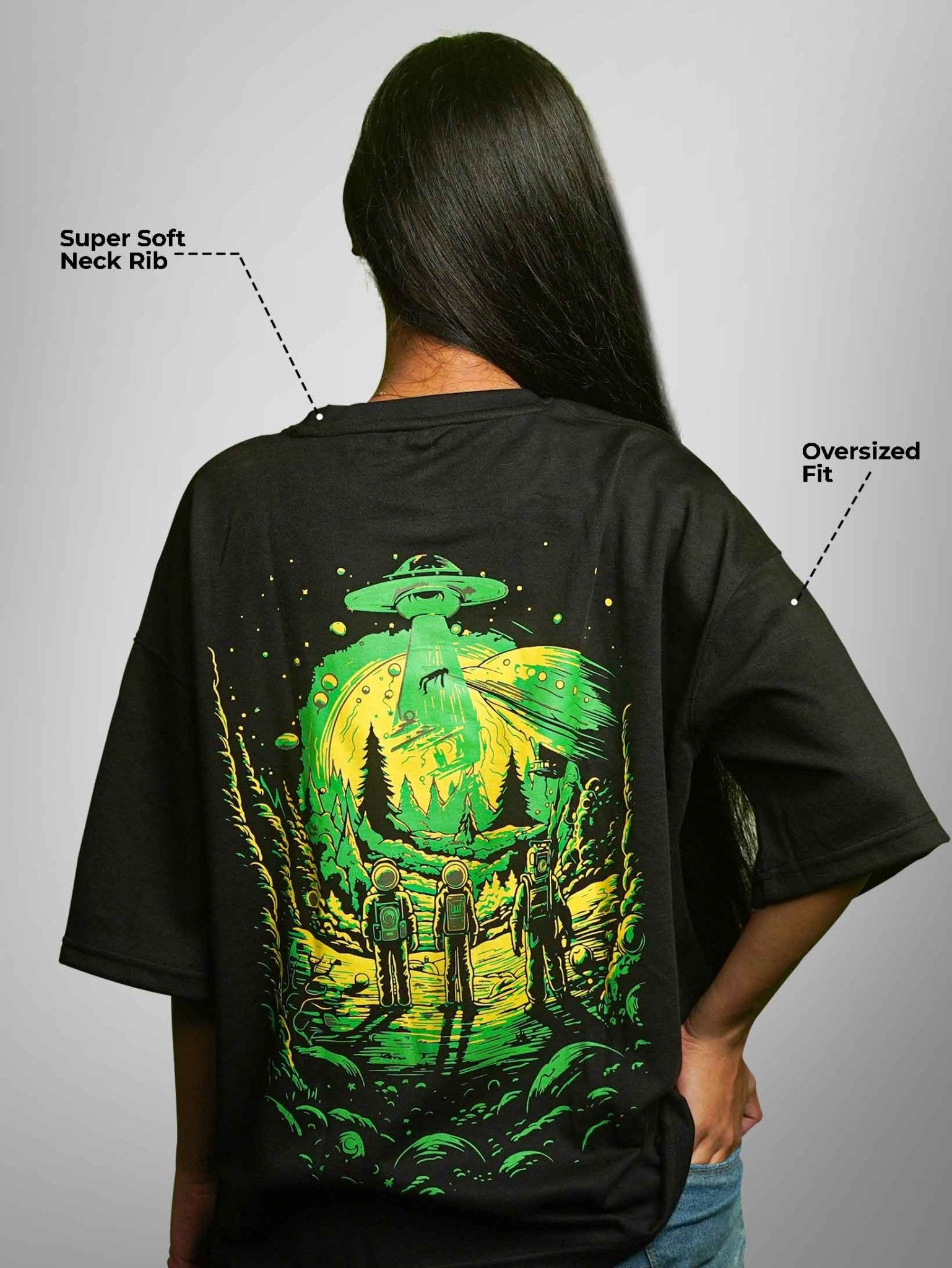 SECRET INVASION OVERSIZED T - SHIRT waterproof vinyl decal for laptop, bike, car & bottle
