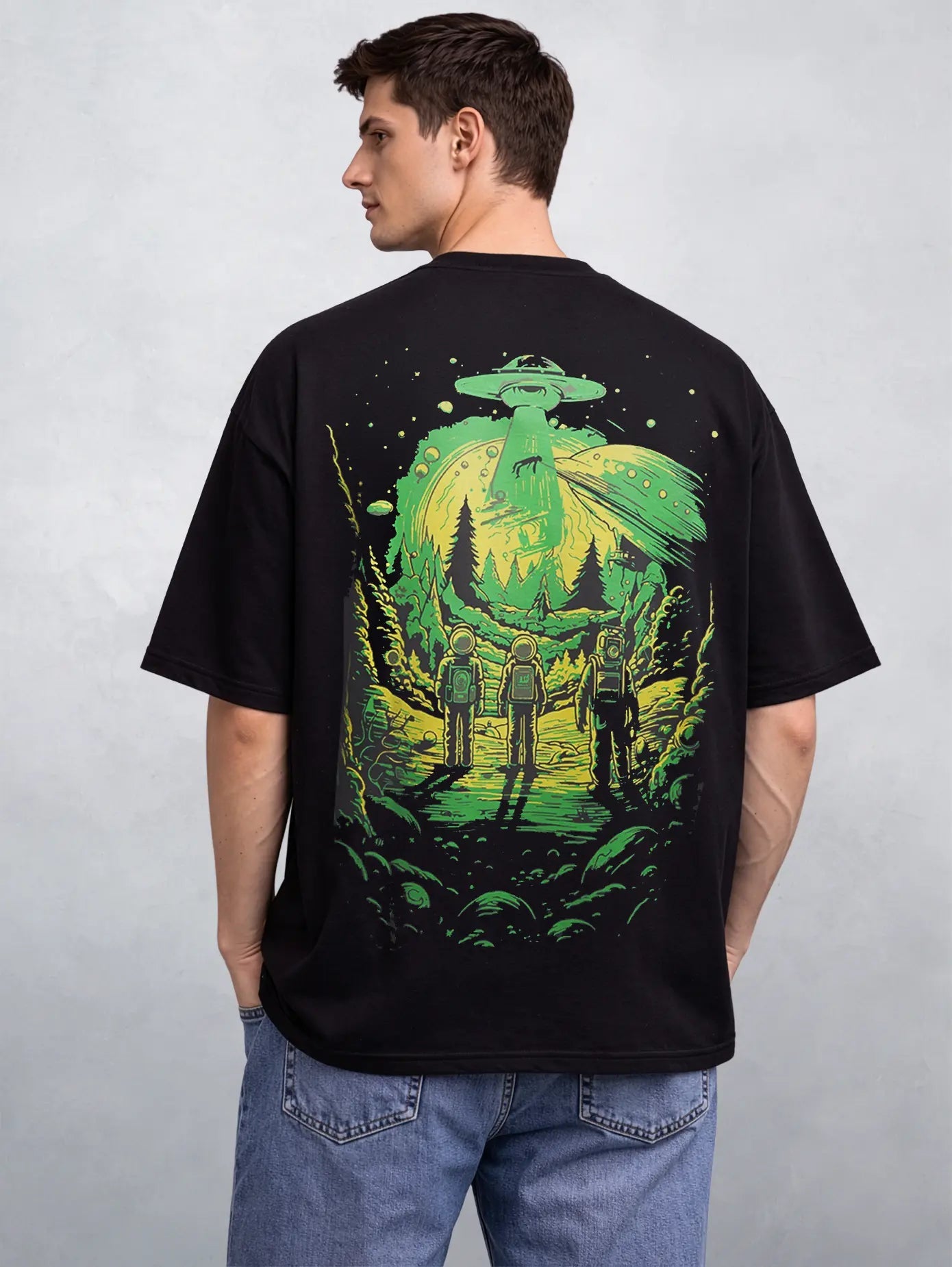 SECRET INVASION OVERSIZED T - SHIRT waterproof vinyl decal for laptop, bike, car & bottle