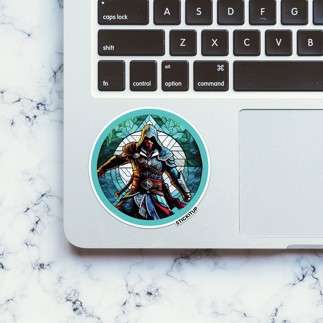 SHADOW ORDER Sticker waterproof vinyl decal for laptop, bike, car & bottle