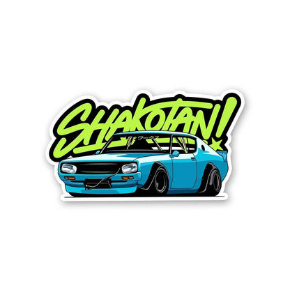 Shakotan Blue Legend Sticker waterproof vinyl decal for laptop, bike, car & bottle