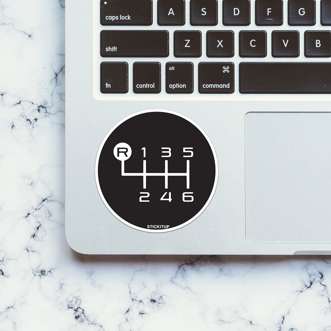 Shift Gear Sticker - STICK IT UP