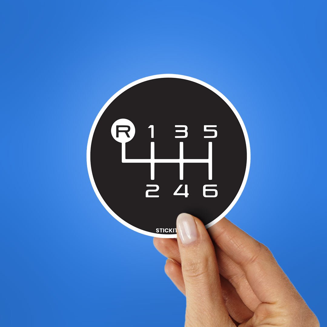 Shift Gear Sticker - STICK IT UP