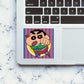 Mr.chan Action Sticker waterproof vinyl decal for laptop, bike, car & bottle