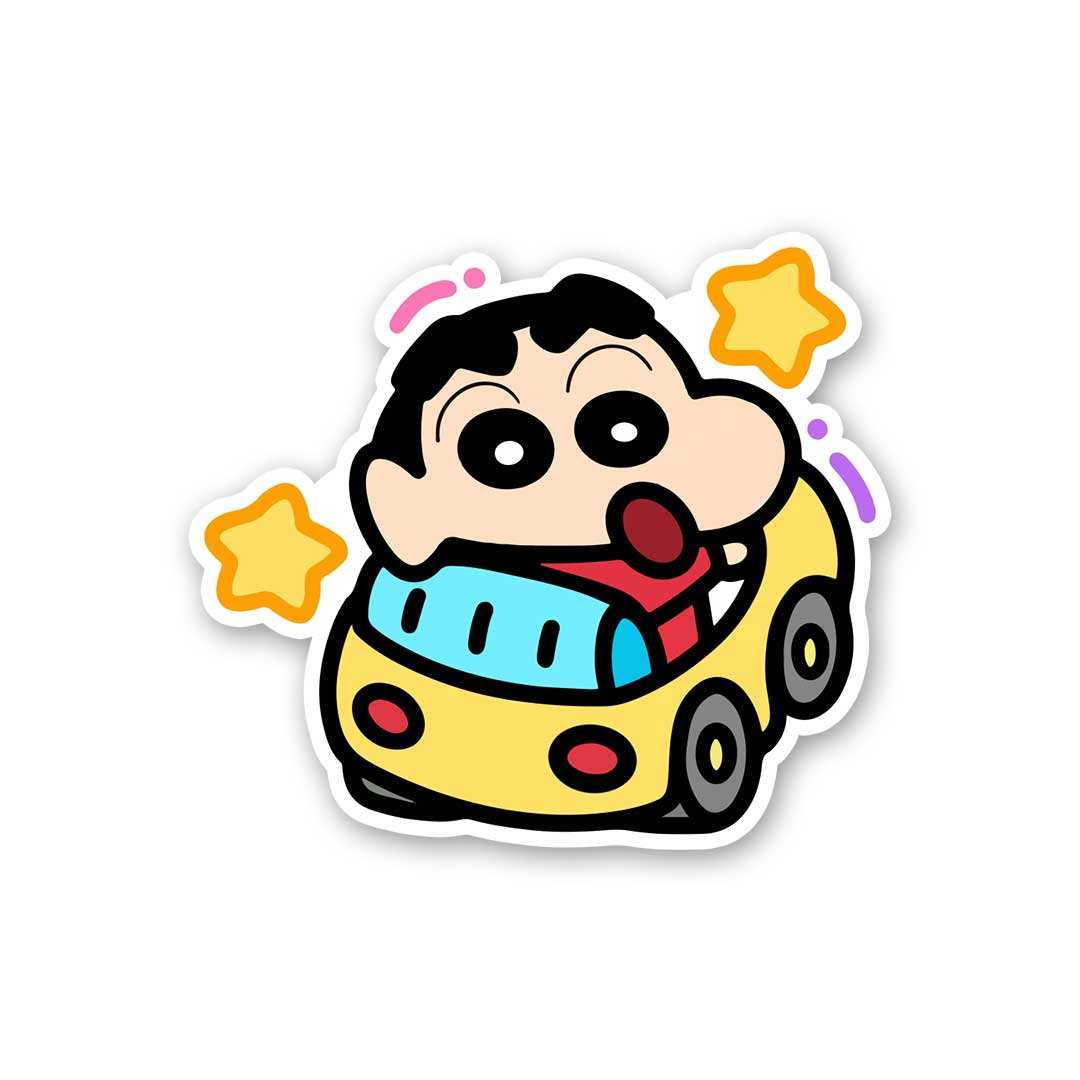 Mr.chan Car Sticker waterproof vinyl decal for laptop, bike, car & bottle