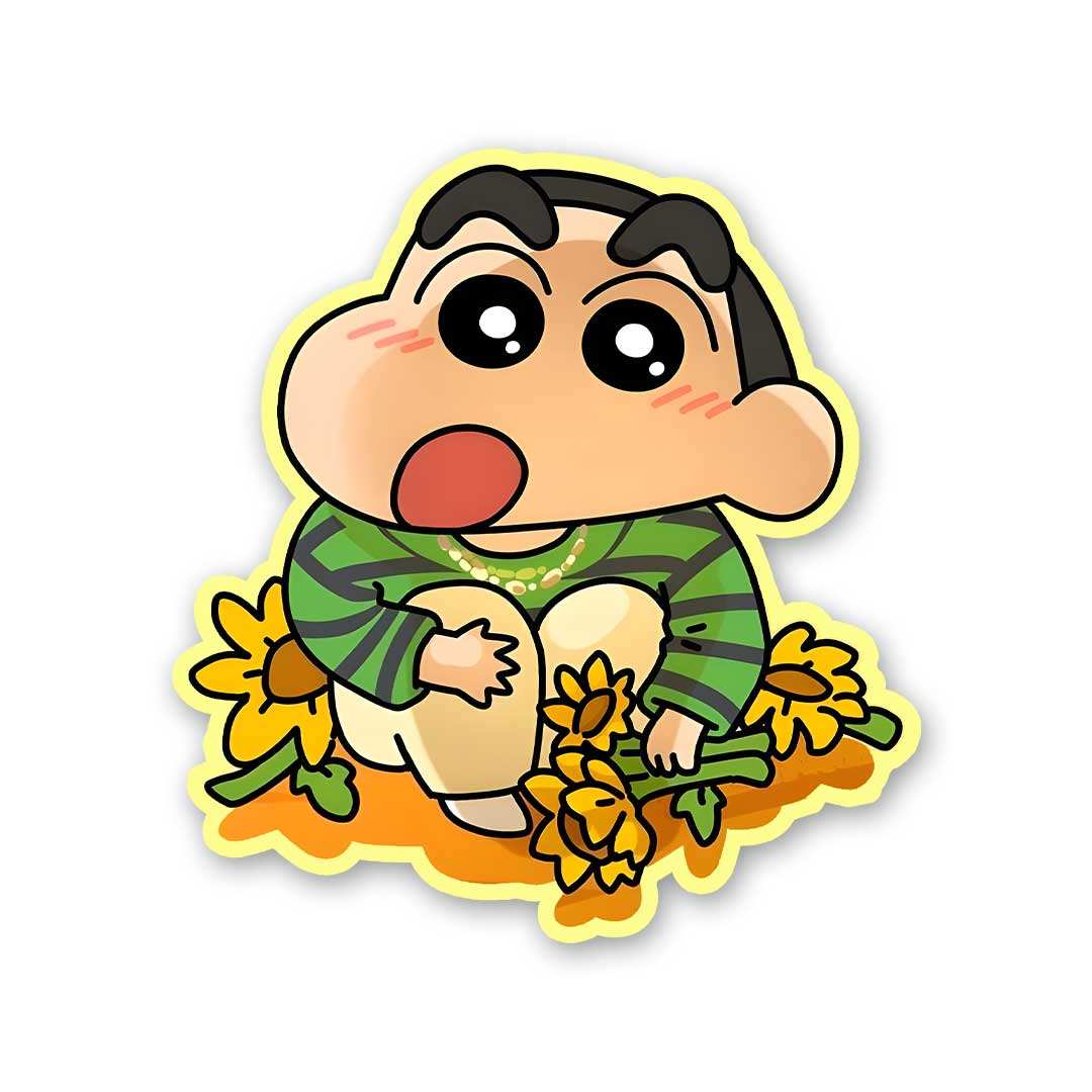 Mr.chan With Sunflower Sticker - Stickers | STICK IT UP