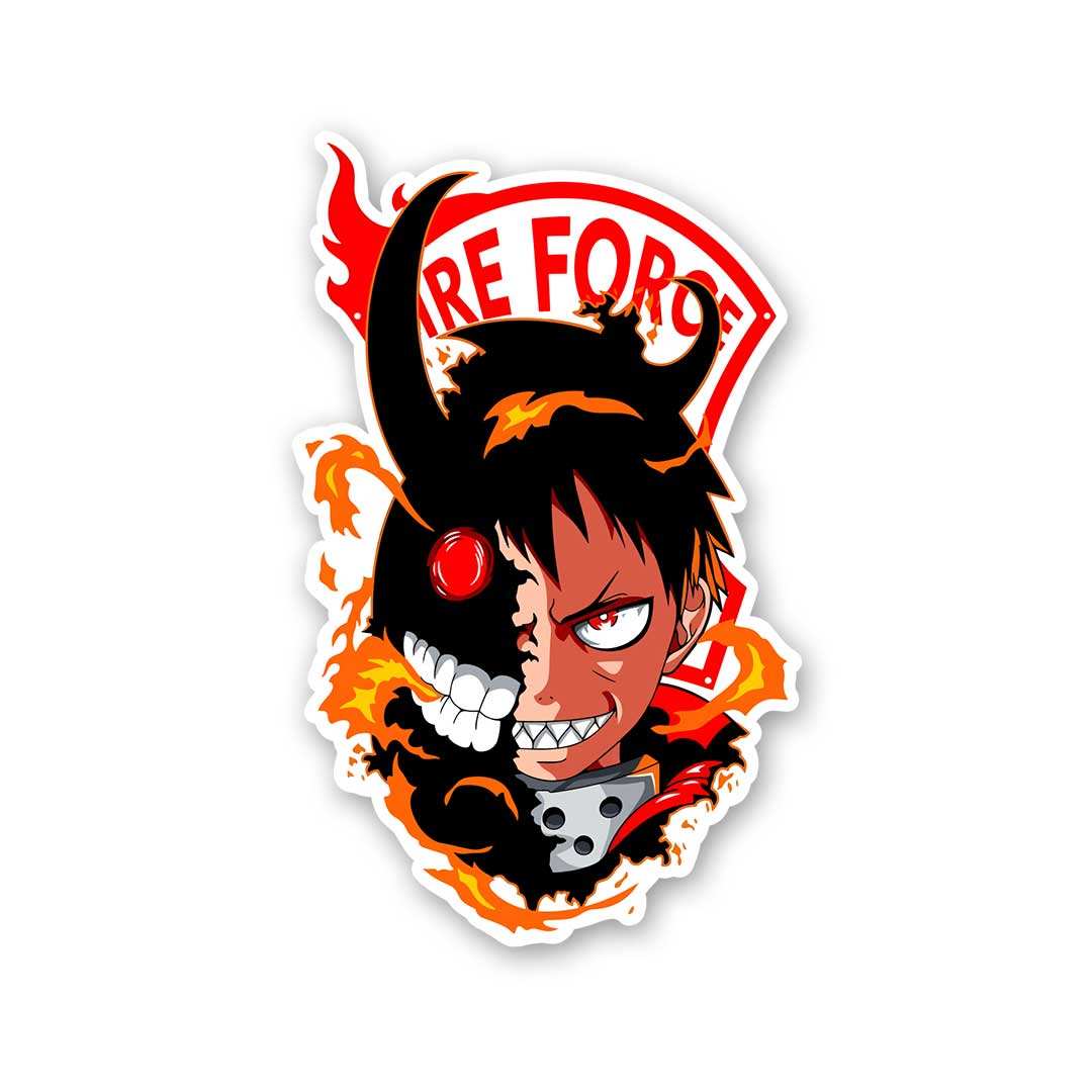 Shinra Fire Force Sticker - Stickers | STICK IT UP
