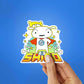 Shiro Sticker waterproof vinyl decal for laptop, bike, car & bottle